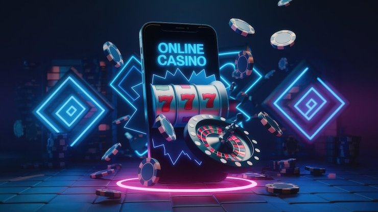 Antarmuka aplikasi mobile elloslot menampilkan dashboard login dan opsi kategori permainan